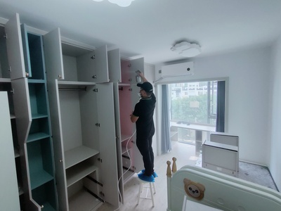 武汉洪山区万科城花璟苑全屋除甲醛
